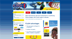 Desktop Screenshot of flash-callingcard.com